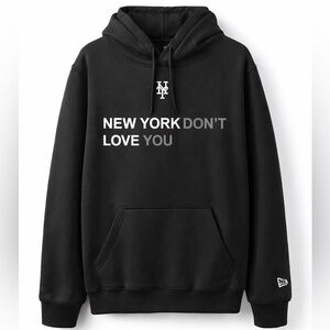 Men's New York Mets New Era x j-FROST Black Pullover Hoodie Medium